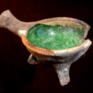 Chậu Gốm Lư Tròn Vát (Ceramic Pot)